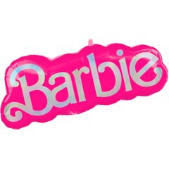 Фольгована кулька фігура "Barbie" рожева Anagram 81х30 см (1см).