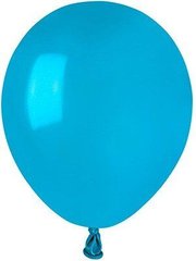 Латексна кулька Gemar бірюзова (068) пастель 5" (12,5см) 100шт.