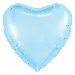 Фольгированный шар 19’ Agura (Агура) Сердце нежно-голубое, 49 см