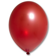 Латексна кулька Belbal червона (001) пастель В85 10,5" (27 см.) 50 шт.