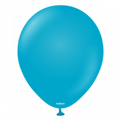 Латексна кулька Kalisan синє скло (Blue glass) пастель 12"(30см) 100шт
