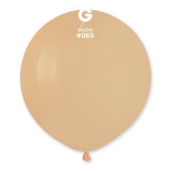 Повітряна кулька 19' пастель Gemar 69 Тілесний (48 см), 10 шт