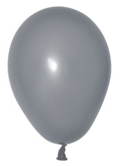 6" повітряна кулька Balonevi сірого кольору 100шт