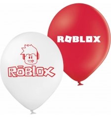 Латексні повітряні кульки 12" (30см.) "Roblox" асорті BelBal 25шт.