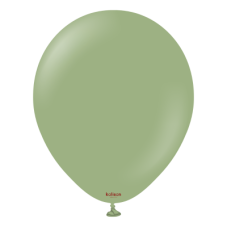 Латексна кулька Kalisan евкаліпт (Euqaliptus) пастель 5"(12,5см) 100шт