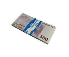 Сувенірні гроші 500 Євро (80шт/уп)
