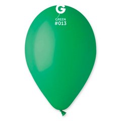 Латексна кулька Gemar зелена (013) пастель 12" (30 см.) 100шт.