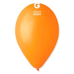 Латексна кулька Gemar помаранчева (004) пастель 12" (30 см.) 100шт.