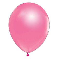 Латексна кулька Balonevi рожева (M08) металік 12" (30см) 100шт.