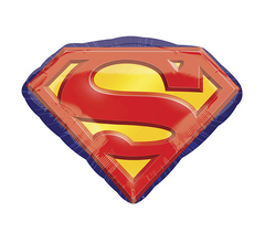 Фольгована кулька фігура Pinan "Знак супермена" 59х53 см. в уп. (1шт.)