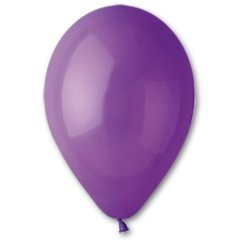 Латексна кулька Gemar фіолетова (008) пастель 12" (30 см.) 100шт.