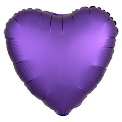 Фольгированный шар 19’ Agura (Агура) Сердце пурпурное мистик, 49 см