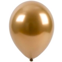 Латексные шары 12’ хром Tofo Китай золото, (30 см) 50 шт