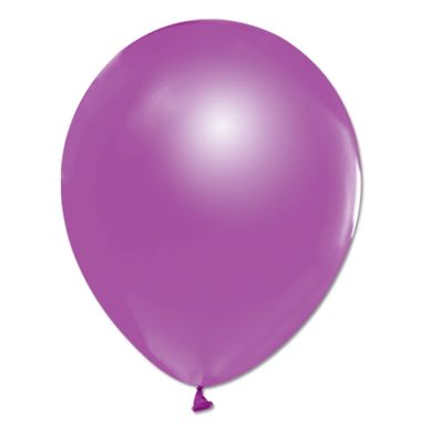 Латексна кулька Balonevi світло-фіолетова (M11) металік 12" (30см) 100шт.