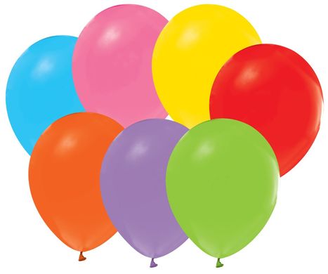 Латексна кулька Balonevi асорті (AS01) 12" (30 см) 100 шт