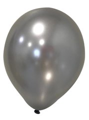Латексна кулька Balonevi срібна (M23) металік 10" (25 см.) 100шт.