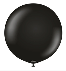 Латексна кулька Kalisan чорна (Black) пастель 18"(45см) 1шт