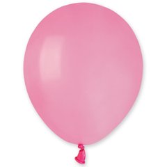 Латексна кулька Gemar рожева (006) пастель 5" (12,5см) 100шт.