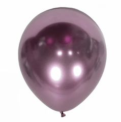Латексна кулька Kalisan пурпурна хром 12" (30 см.) 50 шт