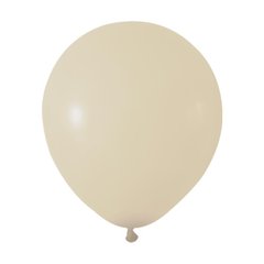 Латексна кулька Balonevi кольору білий пісок (P40) 18" (45см) 1шт.