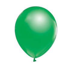 Латексна кулька Balonevi зелена (M12) металік 12" (30см) 100шт.