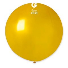 Латексна кулька Gemar золота (039) 19" (48 см) 1 шт