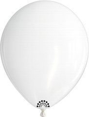 Латексна кулька Show (White 001) білий пастель 12"(30см) 1шт