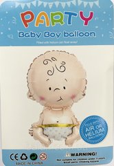 Фольгована кулька фігура Pinan "Малюк хлопчик" 47х71 см. в уп. (1шт.)