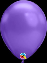 Латексна кулька Qualatex фіолетова хром 11" (28см) 10шт.