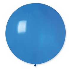 Латексна кулька Gemar синя (010) пастель 19" (48 см) 1 шт