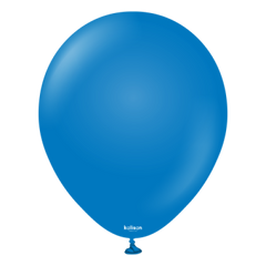 Латексна кулька Kalisan синя (Blue) пастель 5"(12,5см) 100шт
