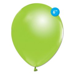 Латексна кулька Balonevi світло-зелена (P13) пастель 6"(15см) 100шт.