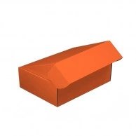 Коробка картонна самозбірна оранжева (24х17х10см) 1шт.