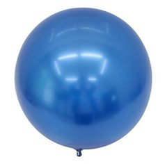Кулька Bubbles КНР сфера 18' (44см) синій (1 шт)