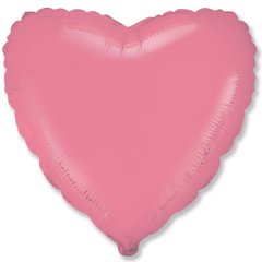 Кулька фольга ФМ Flexmetal серце 18' (45см) пастель черовний (1 шт)