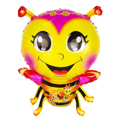 Фольгована кулька фігура Pinan "Бджола" жовта 46 см. в уп. (1шт.)