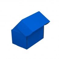 Коробка картонна самозбірна синя (17х12х10см) 1шт.