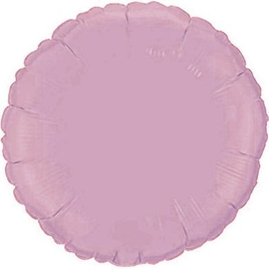 Фольгована кулька фігура "Коло пастель" рожева Flexmetal 18" (45 см) 1 шт