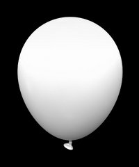 Латексна кулька Kalisan біла (White) пастель 12"(30см) 100шт