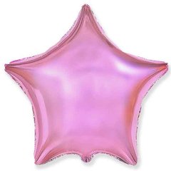 Кулька фольга ФМ Flexmetal зірка 18' (45см) металік рожевий (1 шт)