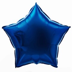 Кулька фольга ПН Pinan зірка 18' (44см) 008 синій (1 шт)