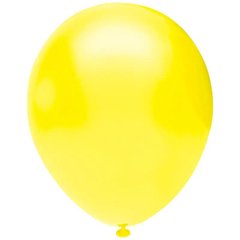 Латексна кулька Balonevi жовта (P02) пастель 5" (12,5см) 100шт.