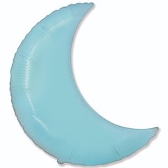 Фольгована кулька фігура "Місяць пастель" голуба Flexmetal 36" (89×60 см) 1 шт