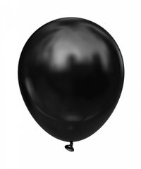 Латексные шары 12’’ пастель Kalisan Турция 25 черный (30 см), 100 шт