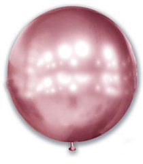 Латексный шар 24’ хром SHOW розовый (60 см)