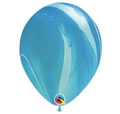 Воздушные шары 11" Агат Qualatex Q03 голубой (28 см), 25 шт