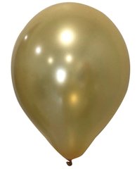 Латексна кулька Balonevi золота (M22) металік 10" (25 см.) 100шт.