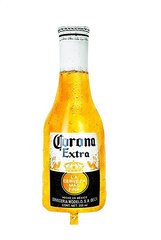 Фольгована кулька фігура Pinan "Пляшка пива Corona" жовта 93х35 см. в уп. (1шт.)