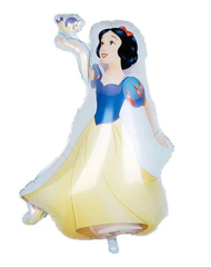 Фольгована кулька фігура Pinan "Принцеса 4" жовта 68х100 см. в уп. (1шт.)