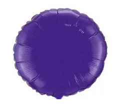 Фольгована кулька Pinan "Круг" пурпурна металік 18"(45см) 1шт.
